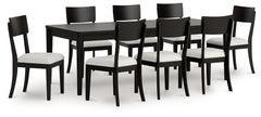 Portdown Dining Table and 8 Chairs