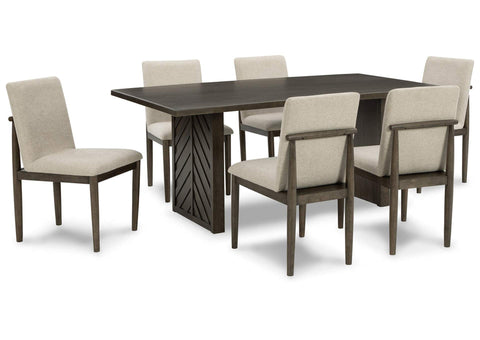 Arkenton Dining Table and 6 Chairs Set