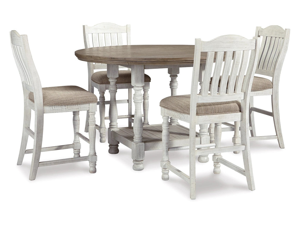 Havalance Dining Table and 4 Chairs