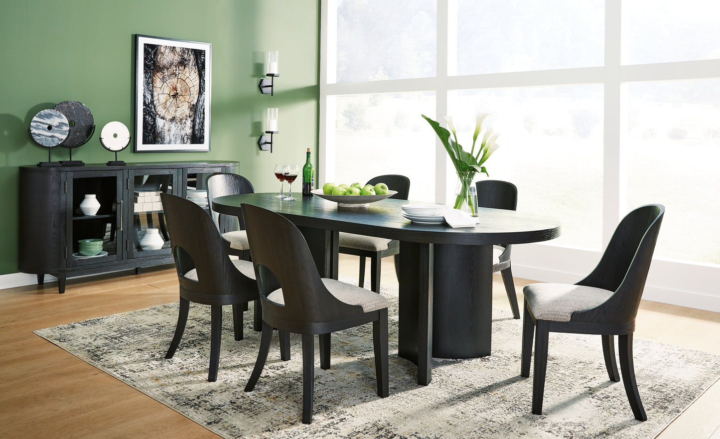 Rowanbeck 6-Seater Dining Set