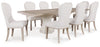Jorlaina 9-Piece Dining Package