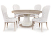 Jorlaina 5-Piece Dining Package