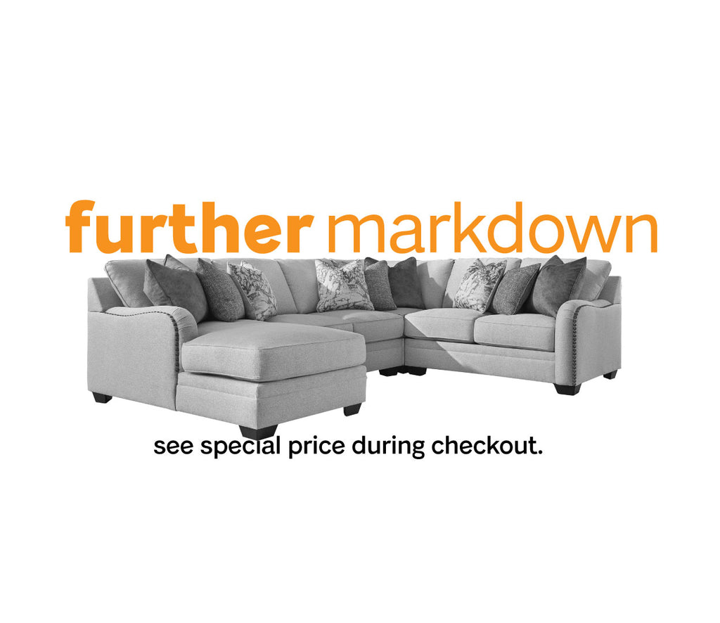 Dellara 4-Piece Sectional with Chaise (Further Markdown during checkout)