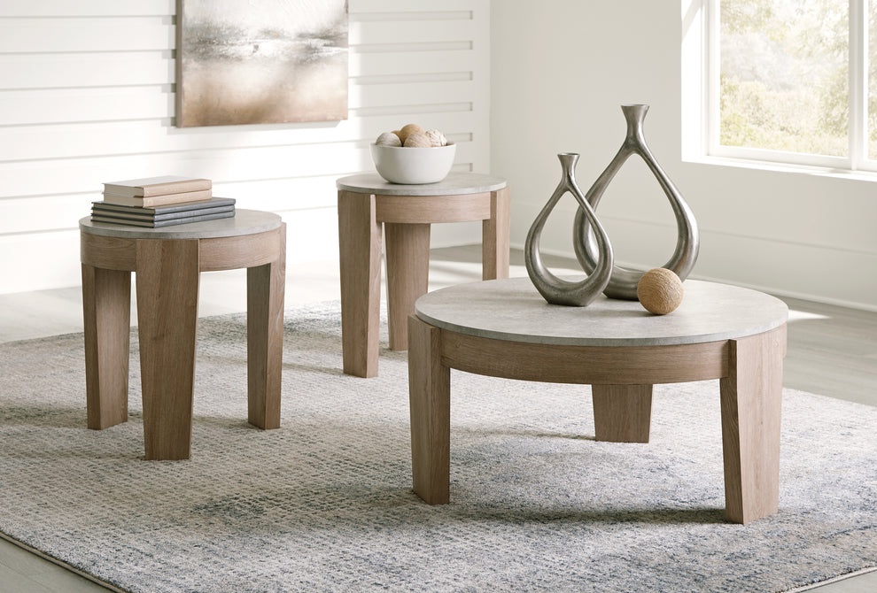 Signature Design by Ashley Ensemble de tables de salon Guystone T237-13