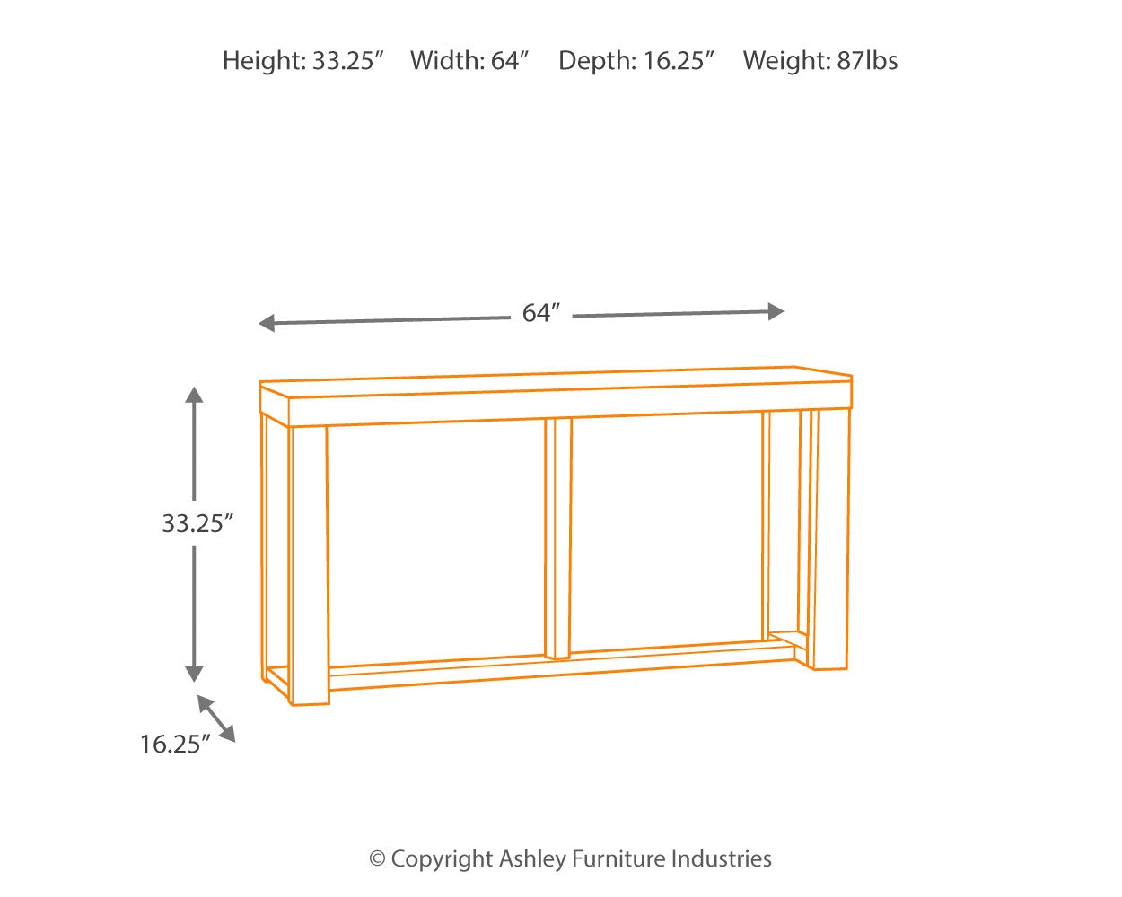 Watson Sofa Table