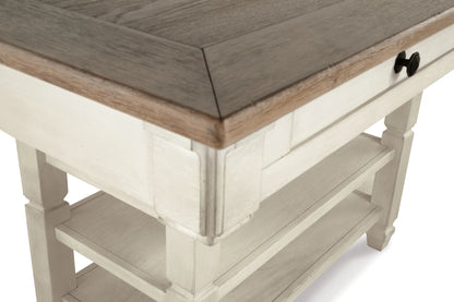 Counter Height Dining Table and 4 Barstools