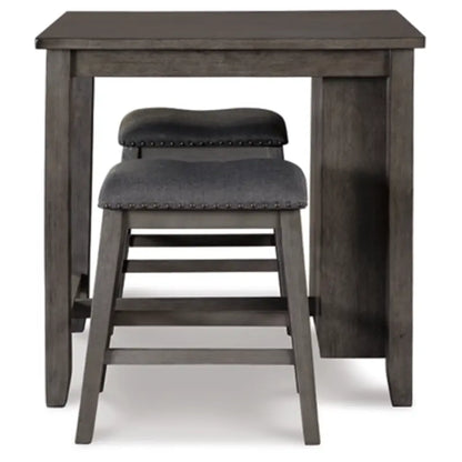 Caitbrook Counter Height Dining Table and Bar Stools (Set of 3)