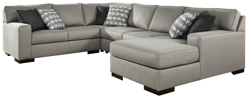 Marsing Nuvella 4-Piece Sectional with Chaise