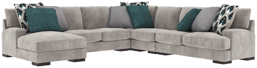 Bardarson 5-Piece Sectional with Chaise