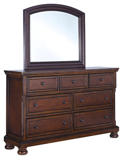 Porter Dresser and Mirror