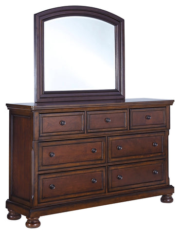 Porter Dresser and Mirror