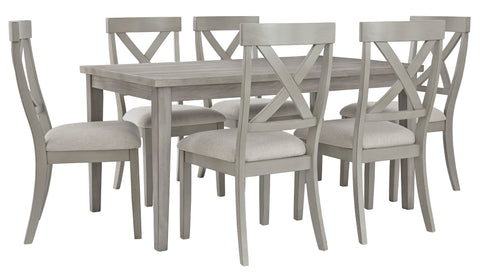 Parellen Dining Table and 6 Chairs
