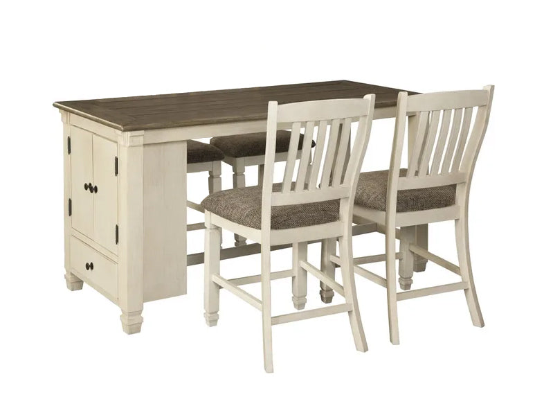 Bolanburg Counter Height Dining Table 2 Chairs and 2 Barstools