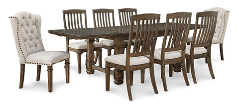 Markenburg Dining Table and 8 Chairs Set