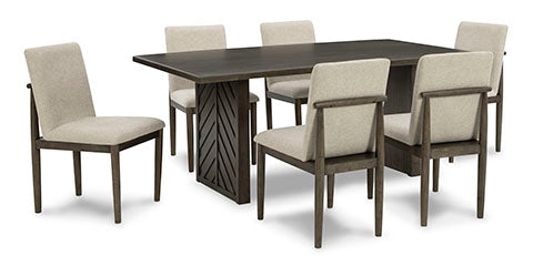 Arkenton Dining Table and 6 Chairs Set