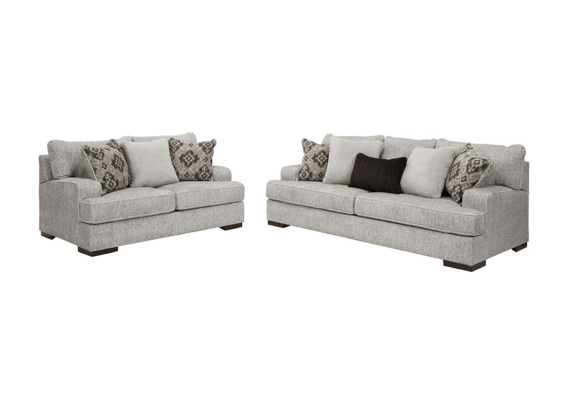 Gray couch deals ashley furniture